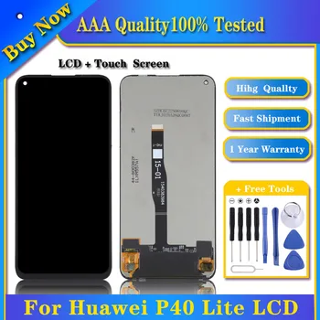 100% נבדקו מסך LCD מקורי עבור Huawei P40 לייט עם הדיגיטציה מלא הרכבה החלפת חלקי טלפון