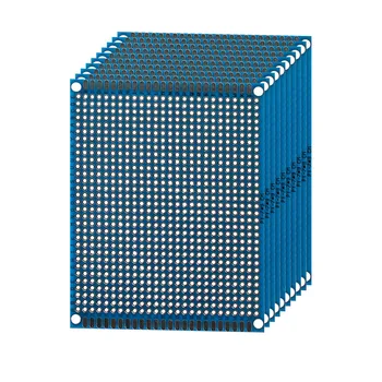 10PCS 7x9cm צד כפול טיפוס PCB לוח 7*9cm אוניברסלי מעגל מודפס לוח Arduino ניסיוני PCB לוח נחושת