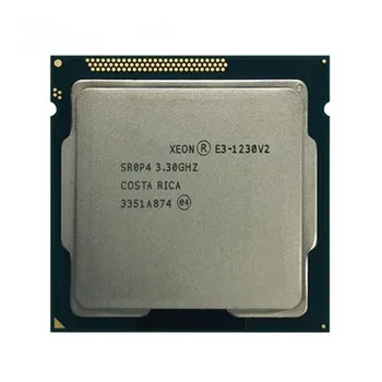 1pcs/lot E3-1230 1230v2 3.3 GHz Quad-Core CPU מעבד 8M 69W LGA 1155