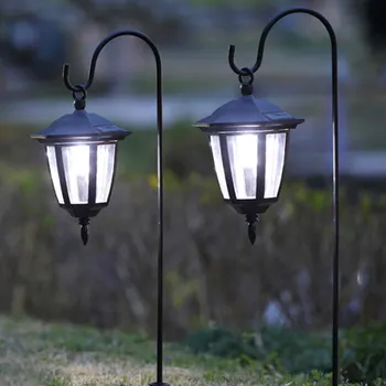 2X פוסט האור נוף תאורה מנורת הגן בקר גודל קומפקטי דקורטיבי עמיד למים בית ואביזרים תפאורה החצר