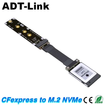 CFexpress type_B M. 2 NVMe 2280 key_M M סיומת כבל מתאם PCIe 4.0 עבור Canon R5 ניקון Z6Z7 XBOX כרטיס זיכרון המרה