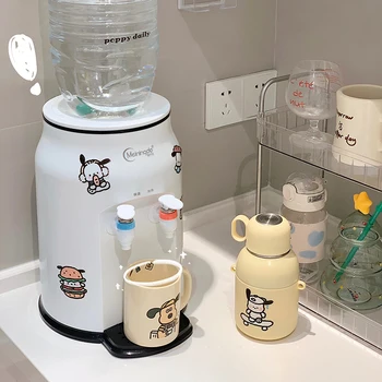 Kawaii Sanrio אביזרים Pachacco מים מתקן מים אוטומטיים בקבוק חמוד ההגירה מחוממות מתג אוטומטי שותה מעונות הביתה