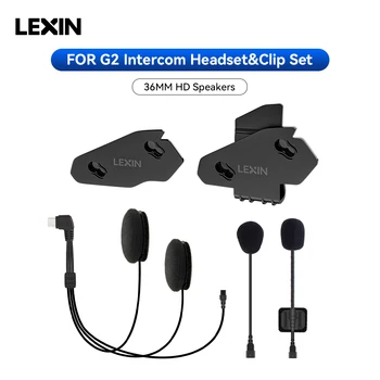 Lexin אוזניות אביזרים Lexin G2 Bluetooth הקסדה הפנימי אינטרקום אוזניות Plug&Mount Bracket להגדיר