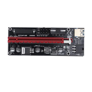 PCI-E מאריך כבל USB 3 0 1X עד 16X חוט כרטיס וידאו נייד כחול