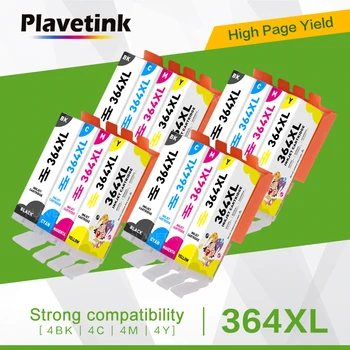 Plavetink תואם מחסנית דיו 364XL 364 XL עבור HP עבור HP Photosmart 6520 7510 7515 סדרת 7520 B010a B110a B110c B110e B111a