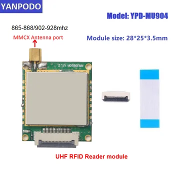 Yanpodo UHF RFID 8M ארוך טווח מודול קורא 865-868Mhz 902-928mhz עם 2dbi אנטנה יציאת משמש עבור מערכת תזמון