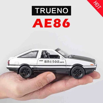Z3 1:32 מכונית צעצוע D הראשונית AE86 מתכת צעצוע סגסוגת המכונית Diecasts & צעצוע של רכב דגם רכב מיניאטוריים בקנה מידה דגם הרכב צעצועים לילדים