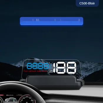 האד head-up display obd במכונית נייד טמפרטורת המים, מהירות צריכת דלק לא לברורות מכונית תצוגה