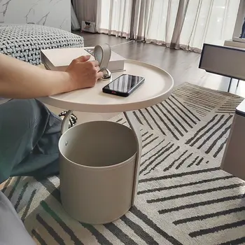 ייחודי נורדי שולחן קפה פשוטה מודרני מתכת בסלון שולחן קפה עיצוב עמיד למים Muebles Para El Hogar ריהוט חדר