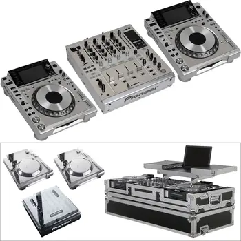 מכירות הקיץ הנחה על 100% אותנטי פיוניר DJ DJM-900NXS מיקסר DJ ו-4 CDJ-2000NXS פלטינה מהדורה מוגבלת
