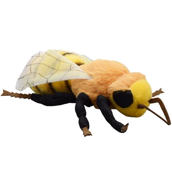 מציאותי דבורה, פרווה של חיות צעצוע קטיפה, מציאותי חרקים חיות בובות ממולאות הדמיה חיות בובה