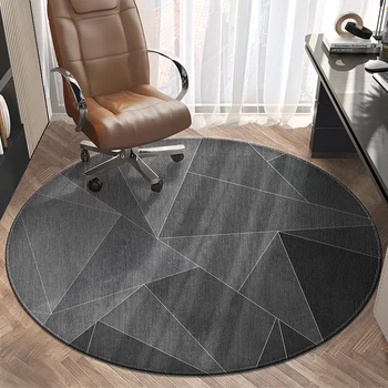 סיבוב שטיחים הכסא המסתובב הרצפה שטיח עגול שטיחים עבור הסלון קישוט הבית עיצוב חדר השינה השטיח ספה שולחנות קפה שטיח