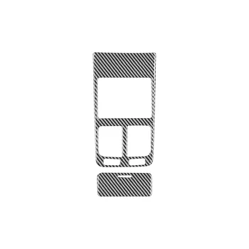 סיבי פחמן אחורי לרכב המזגן לשקע מסגרת הכיסוי לקצץ מדבקה של וולוו S90 2017-2022 אביזרים