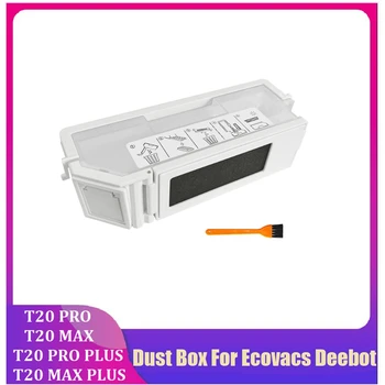 שואב אבק תיבת האשפה עם מסנן עבור Ecovacs Deebot T20 PRO /T20 מקס/ T20 PRO PLUS/ T20 מקס פלוס רובוט