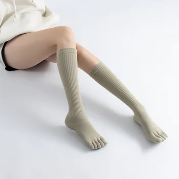 חדש פונקציונלי אמצע שוק יוגה גרביים אלסטיים מחייב החלקה כושר פילאטיס גרביים אופנה